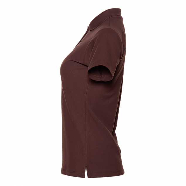 Рубашка поло Рубашка женская 04WL Тёмно-Шоколадный с логотипом в Санкт-Петербурге заказать по выгодной цене в кибермаркете AvroraStore