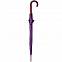 Зонт-трость Standard, фиолетовый с логотипом в Санкт-Петербурге заказать по выгодной цене в кибермаркете AvroraStore
