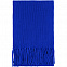 Шарф Flette, синий (василек) с логотипом в Санкт-Петербурге заказать по выгодной цене в кибермаркете AvroraStore