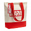 Холщовая сумка Marvel, красная с логотипом в Санкт-Петербурге заказать по выгодной цене в кибермаркете AvroraStore