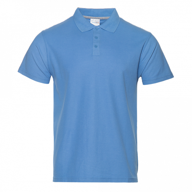 Рубашка поло StanPremier Голубой с логотипом в Санкт-Петербурге заказать по выгодной цене в кибермаркете AvroraStore