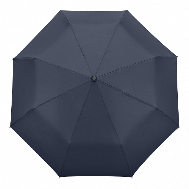 Зонт складной  Nord, синий с логотипом в Санкт-Петербурге заказать по выгодной цене в кибермаркете AvroraStore
