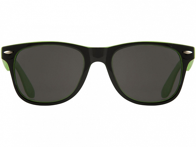 Солнцезащитные очки Sun Ray, лайм/черный (Р) с логотипом в Санкт-Петербурге заказать по выгодной цене в кибермаркете AvroraStore