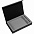 Коробка Silk с ложементом под ежедневник и ручку, черная с логотипом в Санкт-Петербурге заказать по выгодной цене в кибермаркете AvroraStore