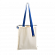Шопер Superbag (неокрашенный с синим) с логотипом в Санкт-Петербурге заказать по выгодной цене в кибермаркете AvroraStore