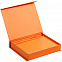 Коробка Duo под ежедневник и ручку, оранжевая с логотипом в Санкт-Петербурге заказать по выгодной цене в кибермаркете AvroraStore