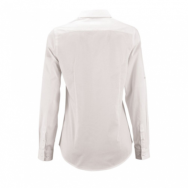 Рубашка женская BURMA WOMEN, белая с логотипом в Санкт-Петербурге заказать по выгодной цене в кибермаркете AvroraStore