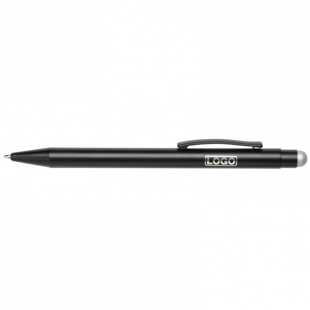 Алюминиевая шариковая ручка BLACK BEAUTY с логотипом в Санкт-Петербурге заказать по выгодной цене в кибермаркете AvroraStore