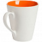 Кружка newBell матовая, белая с оранжевым с логотипом в Санкт-Петербурге заказать по выгодной цене в кибермаркете AvroraStore