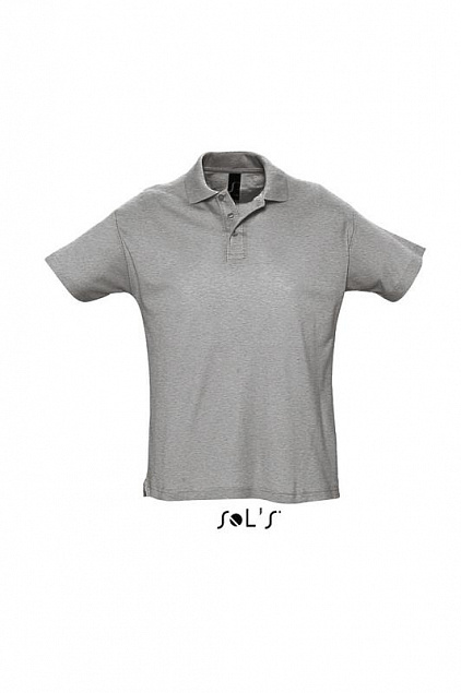 Джемпер (рубашка-поло) SUMMER II мужская,Серый меланж 2 L с логотипом в Санкт-Петербурге заказать по выгодной цене в кибермаркете AvroraStore