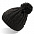 Шапка VOGUE,  темно-серый, верх: 100% акрил, подкладка: 100% полиэстер с логотипом в Санкт-Петербурге заказать по выгодной цене в кибермаркете AvroraStore