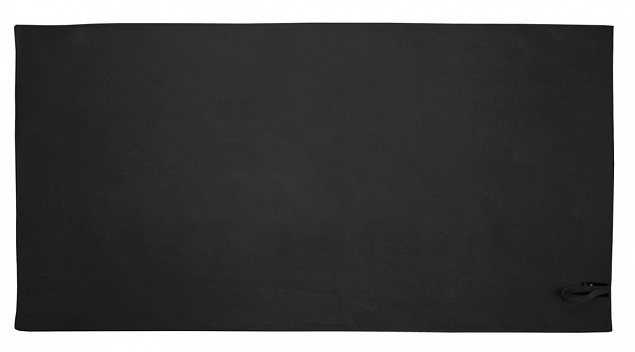 Полотенце Atoll Medium, черное с логотипом в Санкт-Петербурге заказать по выгодной цене в кибермаркете AvroraStore