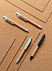 Эко-ручка Write, голубой с логотипом в Санкт-Петербурге заказать по выгодной цене в кибермаркете AvroraStore