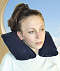 Подушка "Путешественник"надувная в чехле, синяя с логотипом в Санкт-Петербурге заказать по выгодной цене в кибермаркете AvroraStore