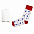 Носки подарочные  "Елки" в упаковке с логотипом в Санкт-Петербурге заказать по выгодной цене в кибермаркете AvroraStore