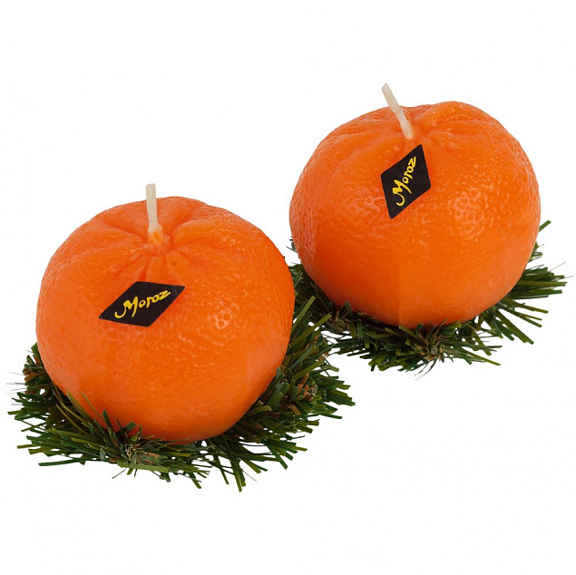Набор свечей Citrus Box с логотипом в Санкт-Петербурге заказать по выгодной цене в кибермаркете AvroraStore