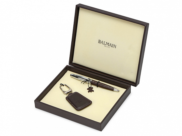 Подарочный набор Millau: ручка щариковая, брелок с логотипом в Санкт-Петербурге заказать по выгодной цене в кибермаркете AvroraStore