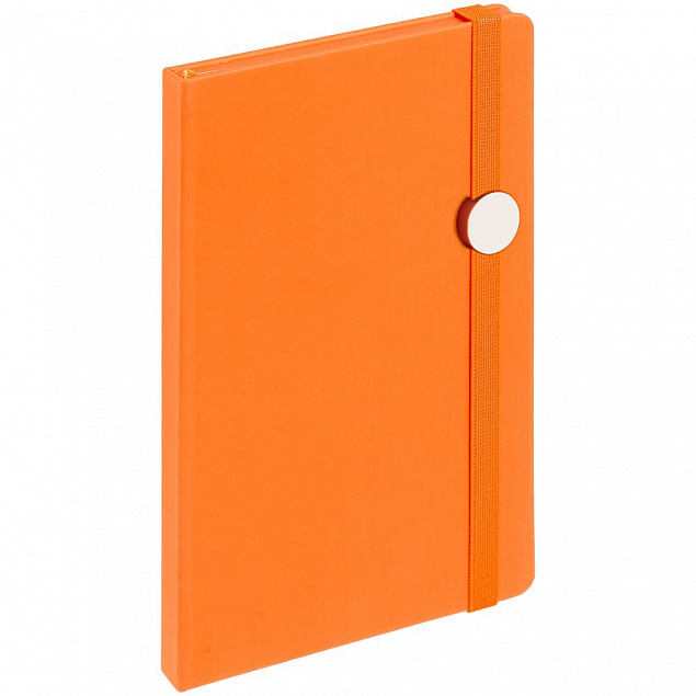 Блокнот Shall Round, оранжевый с логотипом в Санкт-Петербурге заказать по выгодной цене в кибермаркете AvroraStore