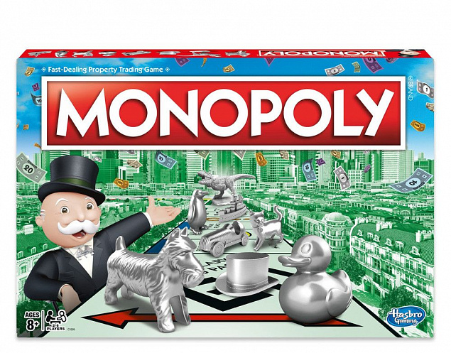 Игра настольная «Классическая Монополия. Обновленная» с логотипом в Санкт-Петербурге заказать по выгодной цене в кибермаркете AvroraStore