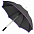 Зонт-трость Highlight, черный с зеленым с логотипом в Санкт-Петербурге заказать по выгодной цене в кибермаркете AvroraStore