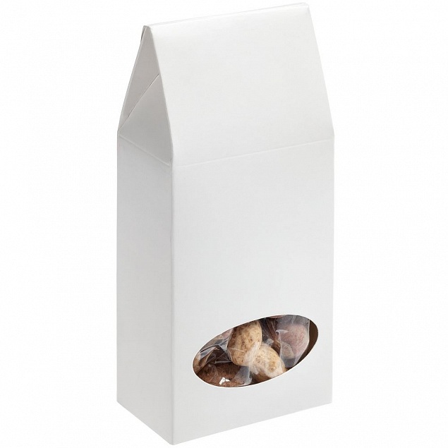 Коробка с окном English Breakfast, белая с логотипом в Санкт-Петербурге заказать по выгодной цене в кибермаркете AvroraStore