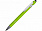 Ручка металлическая soft-touch шариковая со стилусом Sway, желтый/серебристый с логотипом в Санкт-Петербурге заказать по выгодной цене в кибермаркете AvroraStore