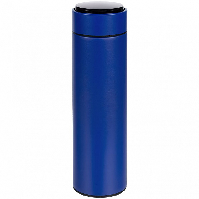 Смарт-бутылка Long Therm, синяя с логотипом в Санкт-Петербурге заказать по выгодной цене в кибермаркете AvroraStore