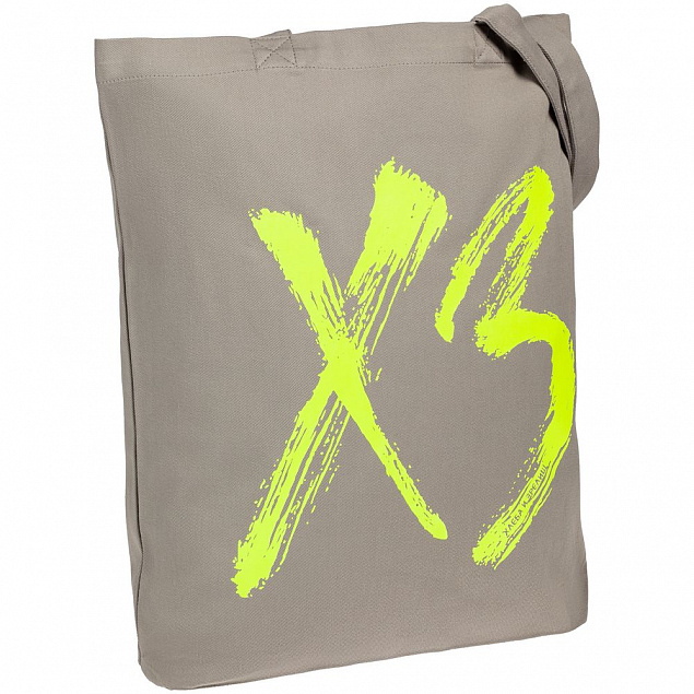 Холщовая сумка «ХЗ», серая с логотипом в Санкт-Петербурге заказать по выгодной цене в кибермаркете AvroraStore