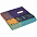Плед Mumbai, фиолетовый с бирюзовым с логотипом в Санкт-Петербурге заказать по выгодной цене в кибермаркете AvroraStore