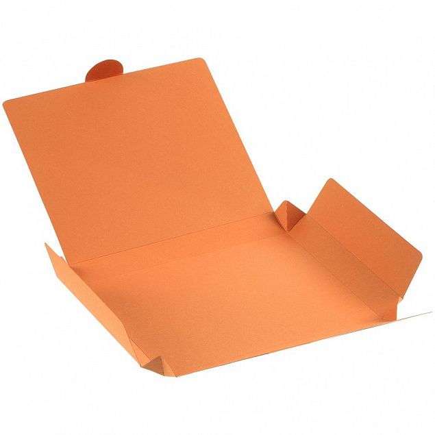 Коробка самосборная Flacky, оранжевая с логотипом в Санкт-Петербурге заказать по выгодной цене в кибермаркете AvroraStore