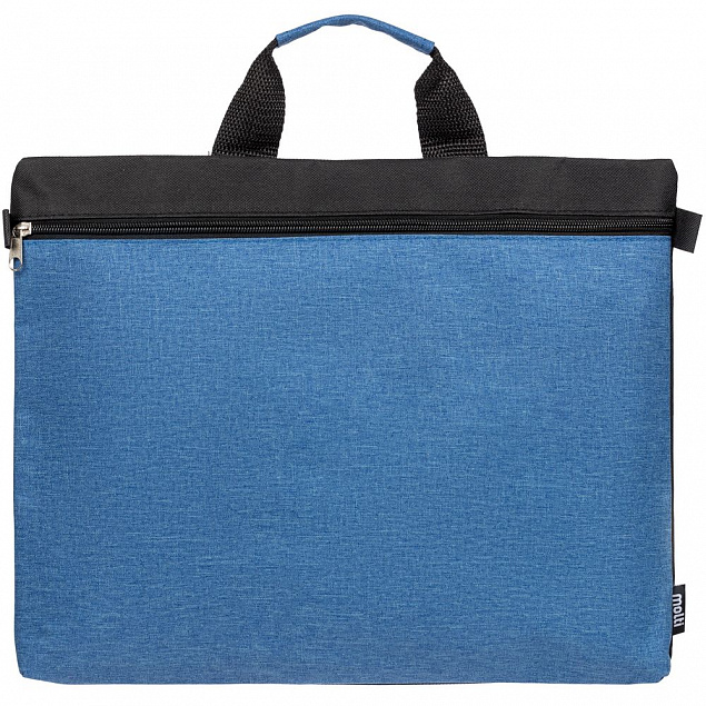 Конференц-сумка Melango, синяя с логотипом в Санкт-Петербурге заказать по выгодной цене в кибермаркете AvroraStore