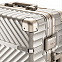 Чемодан Aluminum Frame PC Luggage V1, золотистый с логотипом в Санкт-Петербурге заказать по выгодной цене в кибермаркете AvroraStore