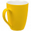 Кружка Good Morning с покрытием софт-тач, желтая с логотипом в Санкт-Петербурге заказать по выгодной цене в кибермаркете AvroraStore