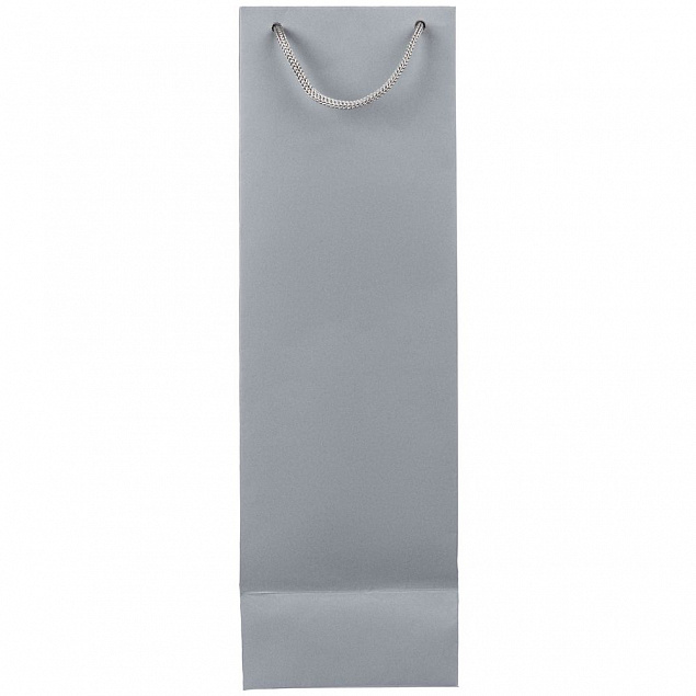 Пакет под бутылку Vindemia, серый с логотипом в Санкт-Петербурге заказать по выгодной цене в кибермаркете AvroraStore