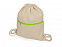 Рюкзак-мешок хлопковый Lark с цветной молнией с логотипом в Санкт-Петербурге заказать по выгодной цене в кибермаркете AvroraStore
