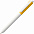 Ручка шариковая Hint Special, белая с синим с логотипом в Санкт-Петербурге заказать по выгодной цене в кибермаркете AvroraStore