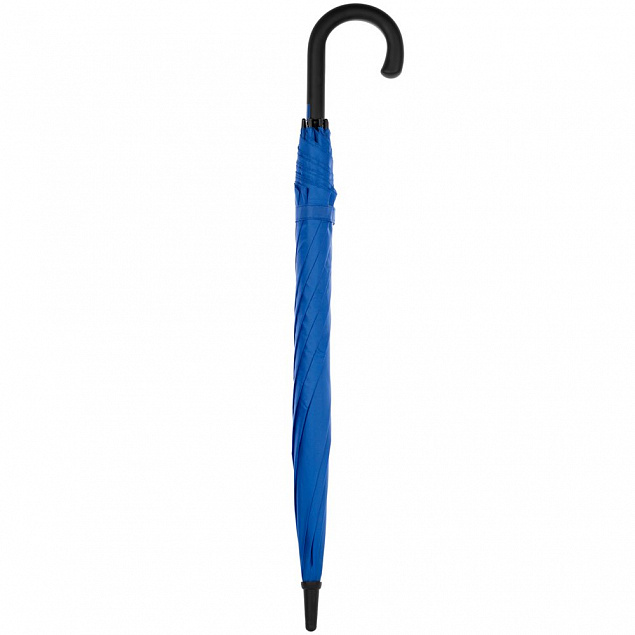 Зонт-трость Undercolor с цветными спицами, голубой с логотипом в Санкт-Петербурге заказать по выгодной цене в кибермаркете AvroraStore