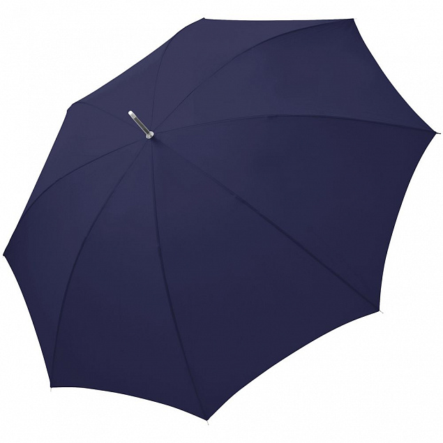 Зонт-трость Fiber Golf Fiberglas, темно-синий с логотипом в Санкт-Петербурге заказать по выгодной цене в кибермаркете AvroraStore