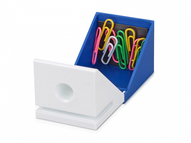 Подставка для визиток, ручки и скрепок «Куб» с логотипом в Санкт-Петербурге заказать по выгодной цене в кибермаркете AvroraStore