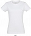 Фуфайка (футболка) IMPERIAL женская,Белый L с логотипом в Санкт-Петербурге заказать по выгодной цене в кибермаркете AvroraStore