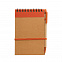 Блокнот с ручкой "Papyrus", оранжевый с логотипом в Санкт-Петербурге заказать по выгодной цене в кибермаркете AvroraStore