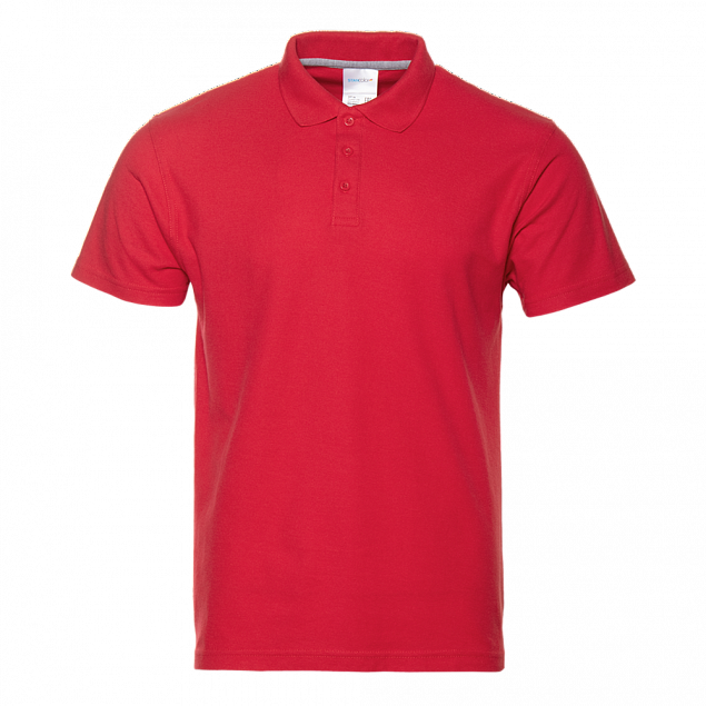 Рубашка поло Рубашка мужская 04 Красный с логотипом в Санкт-Петербурге заказать по выгодной цене в кибермаркете AvroraStore