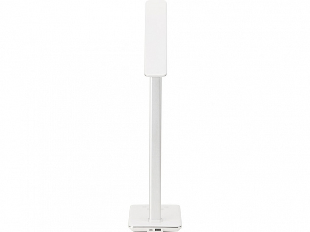 Настольная лампа с функцией беспроводной зарядки Starline, белый с логотипом в Санкт-Петербурге заказать по выгодной цене в кибермаркете AvroraStore