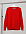 Свитшот унисекс Kosmos 2.0, красный с логотипом в Санкт-Петербурге заказать по выгодной цене в кибермаркете AvroraStore
