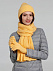 Шапка Capris, желтая с логотипом в Санкт-Петербурге заказать по выгодной цене в кибермаркете AvroraStore