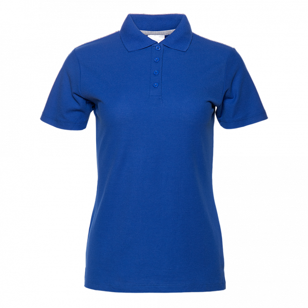 Рубашка поло StanWomen Синий с логотипом в Санкт-Петербурге заказать по выгодной цене в кибермаркете AvroraStore