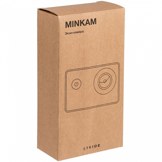 Экшн-камера Minkam, черная с логотипом в Санкт-Петербурге заказать по выгодной цене в кибермаркете AvroraStore