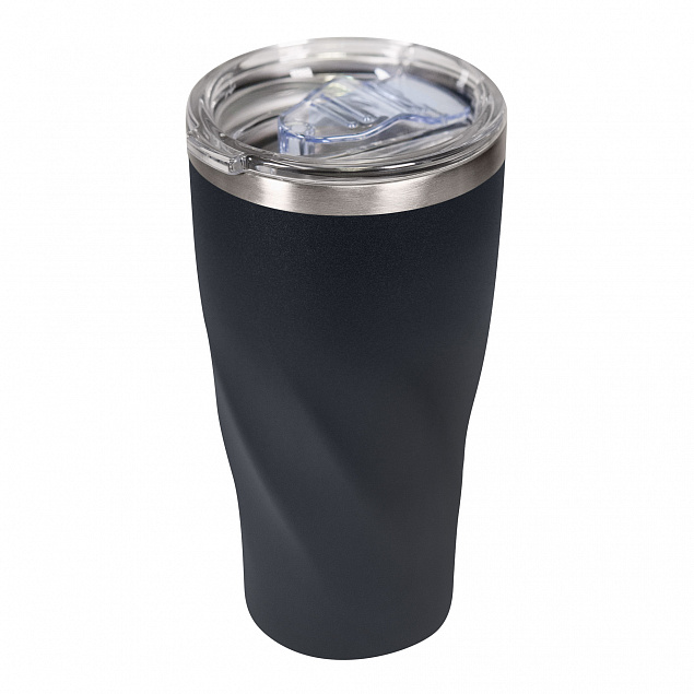 Термокружка вакуумная Portobello, Twist, 600 ml, черная с логотипом в Санкт-Петербурге заказать по выгодной цене в кибермаркете AvroraStore