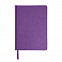 Ежедневник недатированный Bliss, А5,  фиолетовый, белый блок, без обреза с логотипом в Санкт-Петербурге заказать по выгодной цене в кибермаркете AvroraStore