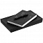 Набор Gems: ежедневник и ручка, черный с логотипом в Санкт-Петербурге заказать по выгодной цене в кибермаркете AvroraStore